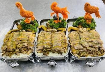 Gà đông tảo các món